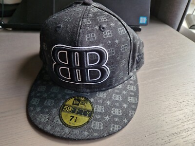 BB Big Black Hat Cap Christopher Boykin Rob & Big Y2K New era 7 1/4