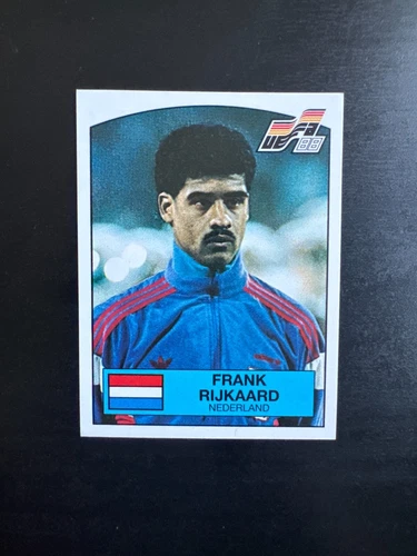 1988 Panini EURO 88 Germany FRANK RIJKAARD Olanda #223 FIGURINA RARA Bingol