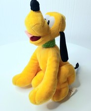 Pluto 8" Plush Mickey Mouse Clubhouse Disney Junior Beanz Beanbag Tush Just Play