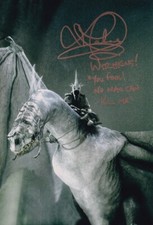 LAWRENCE MAKOARE signed Autogramm 20x30cm LORD RINGS in Person autograph COA