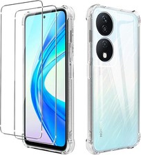 For Honor 90 Smart Case, Clear Silicone Shockproof Gel Phone Cover