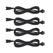 RGB LED Accent Light Extension Cable 36in 4pcs for Multi-Color Lighting