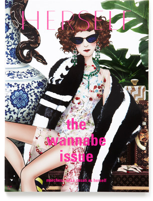 HERSELF Magazine 5,Marchesa Luisa Casati,Betony Vernon,Michelle Ong,Laura Bailey