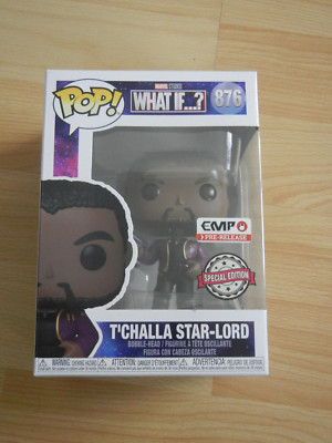 Funko Pop! # 876 T'Challa  Star-Lord  - What If - Marvel - NEU - TChalla