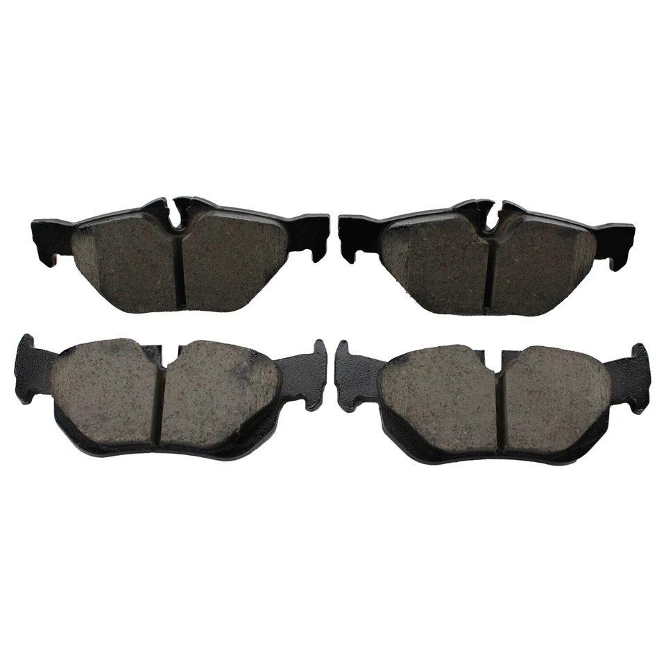 Pastillas de freno de disco traseras Akebono Euro 1267 EUR BMW 128i 323i 325i 328i xDrive X1 Foto 4 de 4