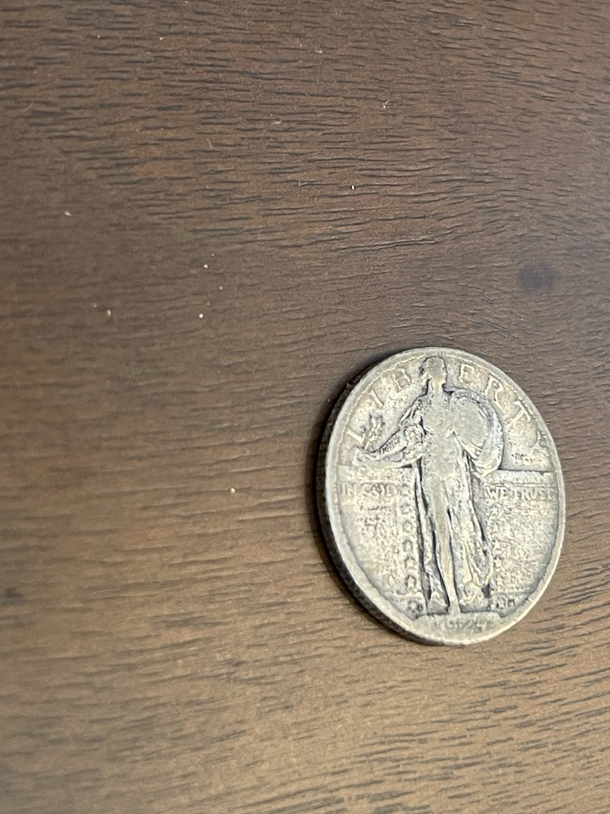 1924 D Standing Liberty Quarter F