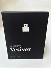 Commodity Vetiver Eau De Parfum Spray 3.4 Fl.oz New In Box. Discontinued & Rare 