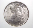 1923 "P" Peace SILVER Dollar $1 NGC MS64 #005 BU Unc Uncirculated ECC&C, Inc.