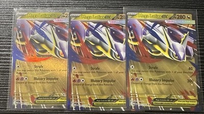 Mega Latias ex 100/132 - Double Rare - Pokémon TCG: Mega Evolution - NM/M X3