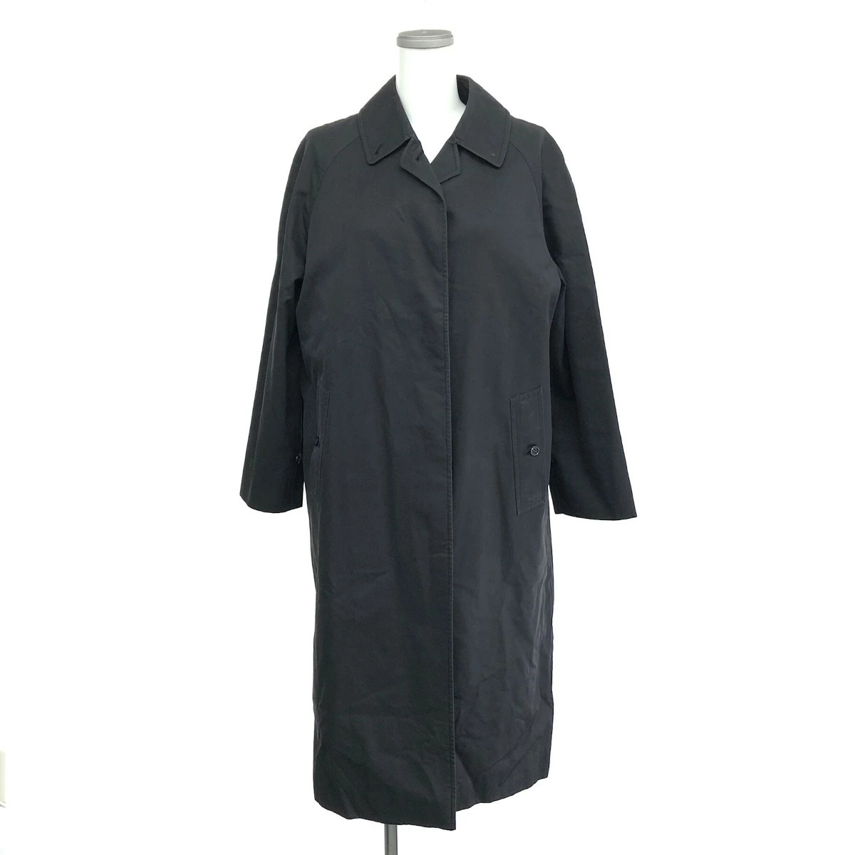 Burberry's Burberry's Balmakaan Coat Size: 7A Nova Check Liner Black Women's [Us
