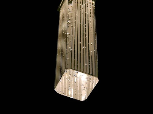 ET2 Fizz III 4 3/4"W Polished Chrome LED Mini Pendant Light - Picture 5 of 9