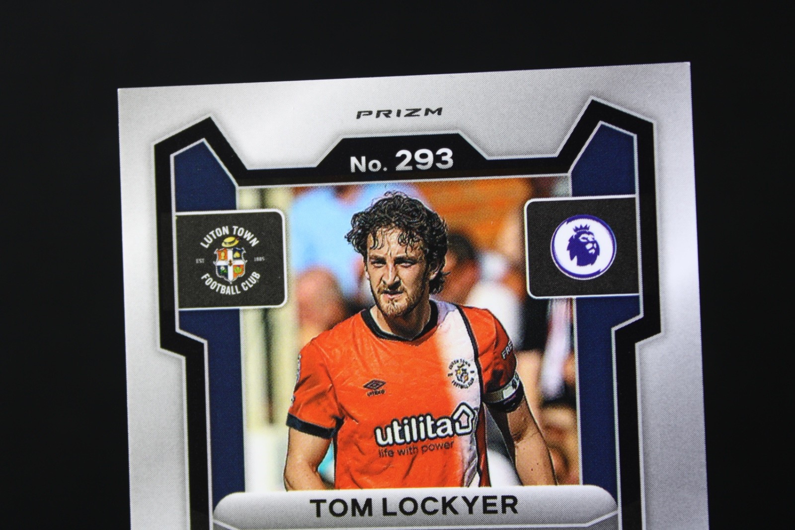 2023-24 Panini Prizm Premier League 34/49 Red Disco Rookie RC #293 view 4
