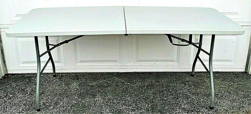 Office Star Work Smart 6 Foot Folding Table LOCAL PICKUP IN CHICAGO AREA