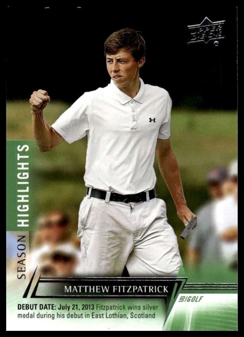 2024 Upper Deck #75 Matthew Fitzpatrick