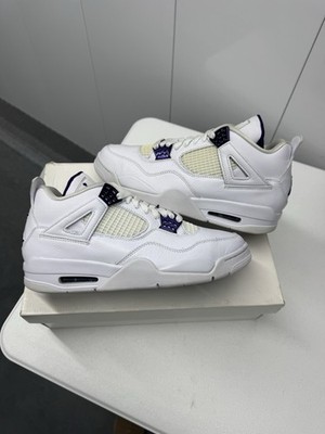 Jordan Air Jordan 4 Men's Sneakers US Size 9.5 Purple Metallic IB1519-200