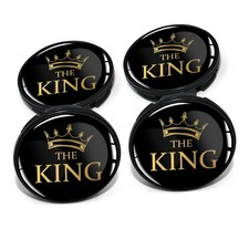 4er Set Nabendeckel 60mm Universal Felgendeckel Auto Felgen DM006 The King