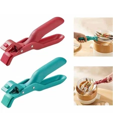 Dish Extractor 2X Non-slip Hot Bowl Gripper Kitchen Anti Scald Bowl Plate Tongs