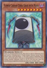 Flower Cardian Zebra Grass with Moon - DLCS-EN132 - Common - 1st Edition - Moder