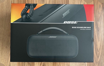Bose SoundLink Max Portable Bluetooth Speaker Black Waterproof Powerbank AUX