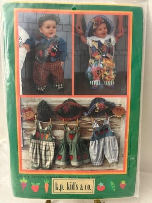K.P. Kids & Co LITTLE SPROUTS Wardrobe Patterns 6 mos to 4T NEW!