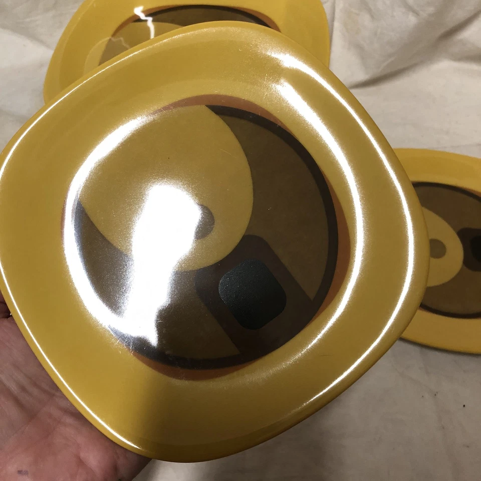 5 Mod Vintage BLOCK Langenthal Transition Evolution Plates = 3 Bread + 2 Salad - Image 3 of 4