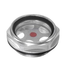 Air Compressor Oil Level Gauge Sight Glass M42x1.5mm Male Thread Aluminum