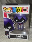 Funko POP Teen Titans Go RAVEN 108 Vinyl Figure Original Vaulted Retired DC