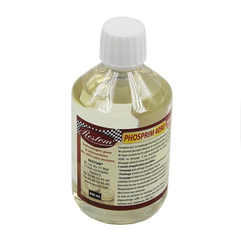 Phosprim 4090 primaire phosphatant 500ml pour restaurer la carrosserie de votre voiture ancienne