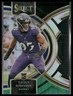 2023 Panini Select #114 Tavius Robinson Black and Green Prizms Die Cuts