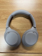 Sony WH-1000XM4 Wireless Over-Ear Headphones- Silver Good Condition 