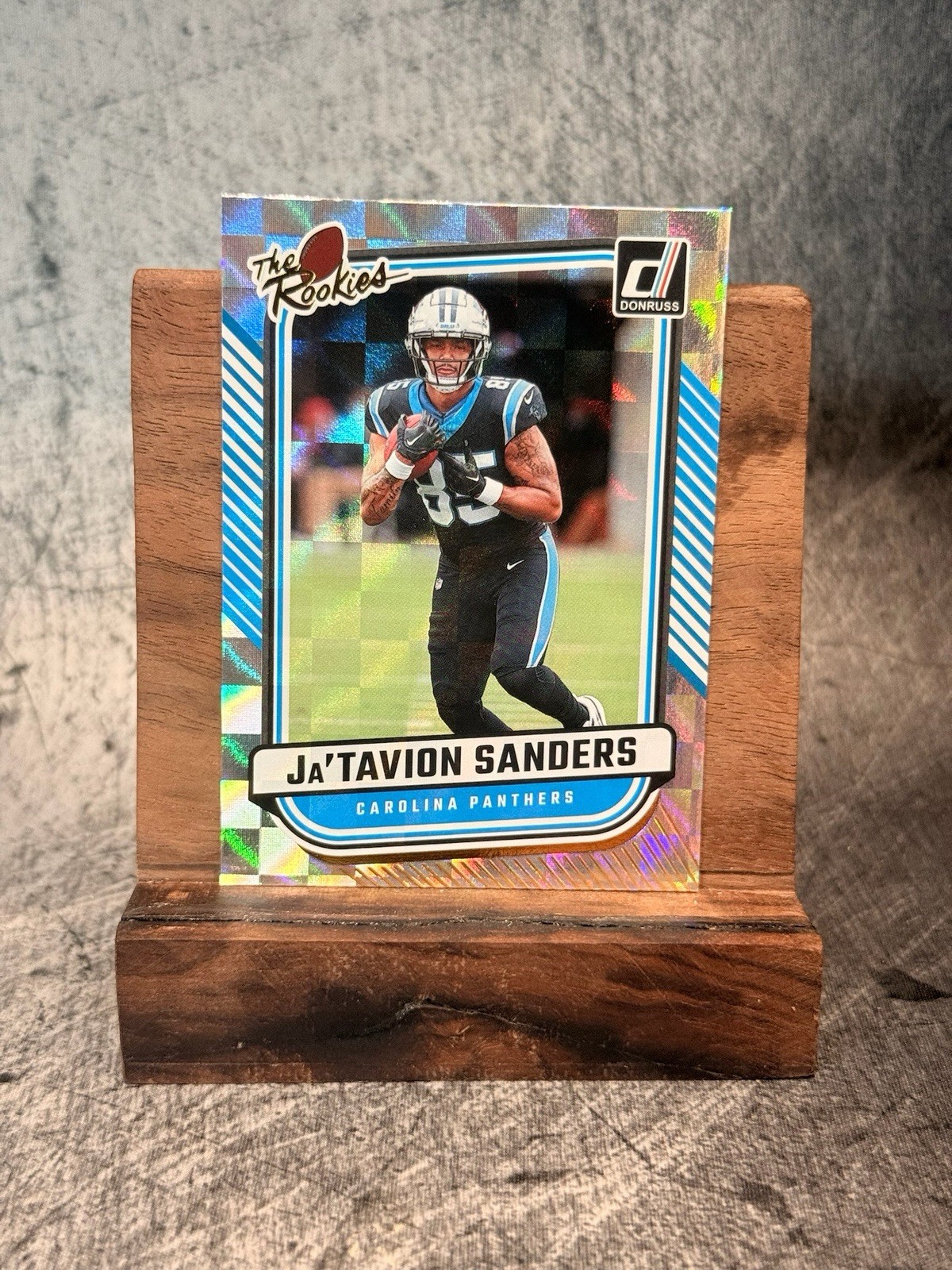 Ja'Tavion Sanders Panini Donruss the Rookies #TR6 Base