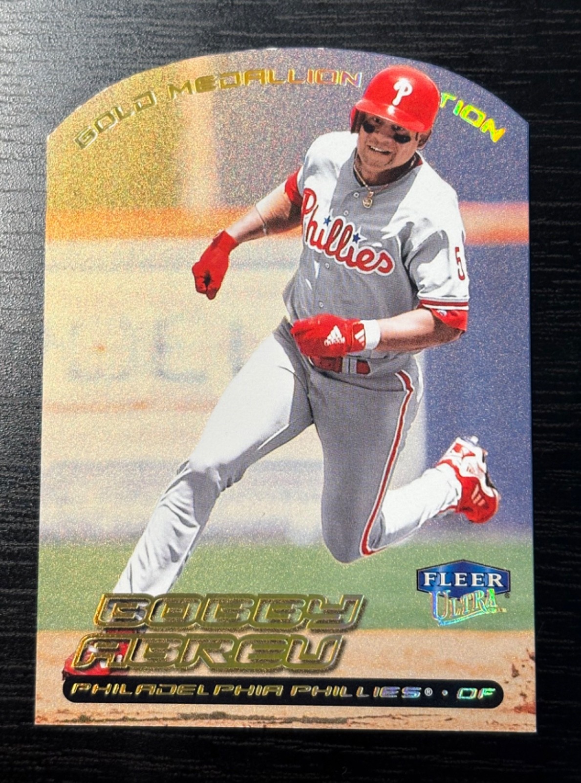 2000 Fleer Ultra - Bobby Abreu #235G Gold Medallion Edition - Die Cut
