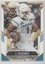 2021 Score Rookies CJ Marable #398 0il7