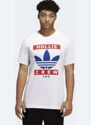 RARE FIND** Adidas Originals X Run DMC Hollis Crew T- Shirt Tee