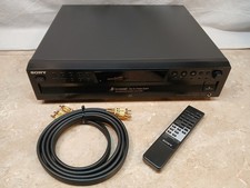 Sony CDP-CE375 5-Disc CD Player Carousel with Remote  Audio Cable