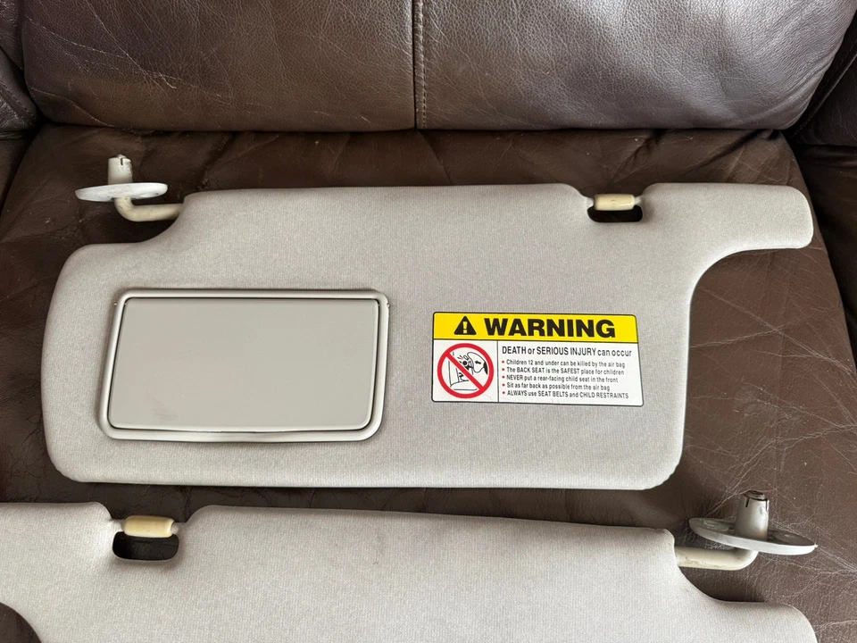 Juego de parasol izquierdo derecho pasajero OEM 97-01 Honda CR-V par Foto 2 de 4