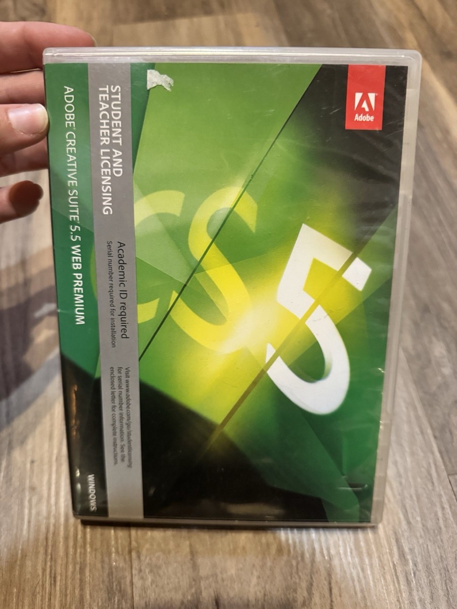 Adobe Creative Suite CS5 Student & Teacher Ed. WEB Premium for MAC
