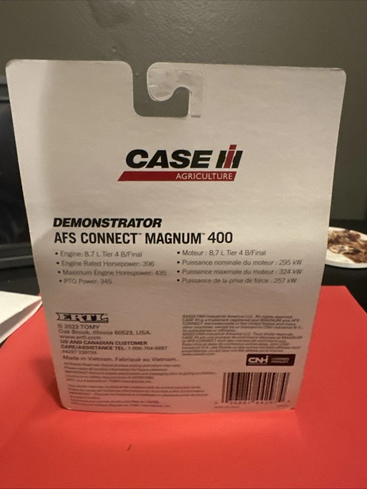 2022 ERTL 1/64 Case IH AFS Connect Magnum 400 Demonstrator BLACK NEW!!! - Image 2 of 2