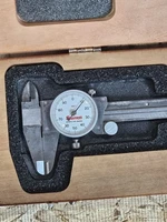 STARRETT 120AZ-9 DIAL CALIPER Original Packaging