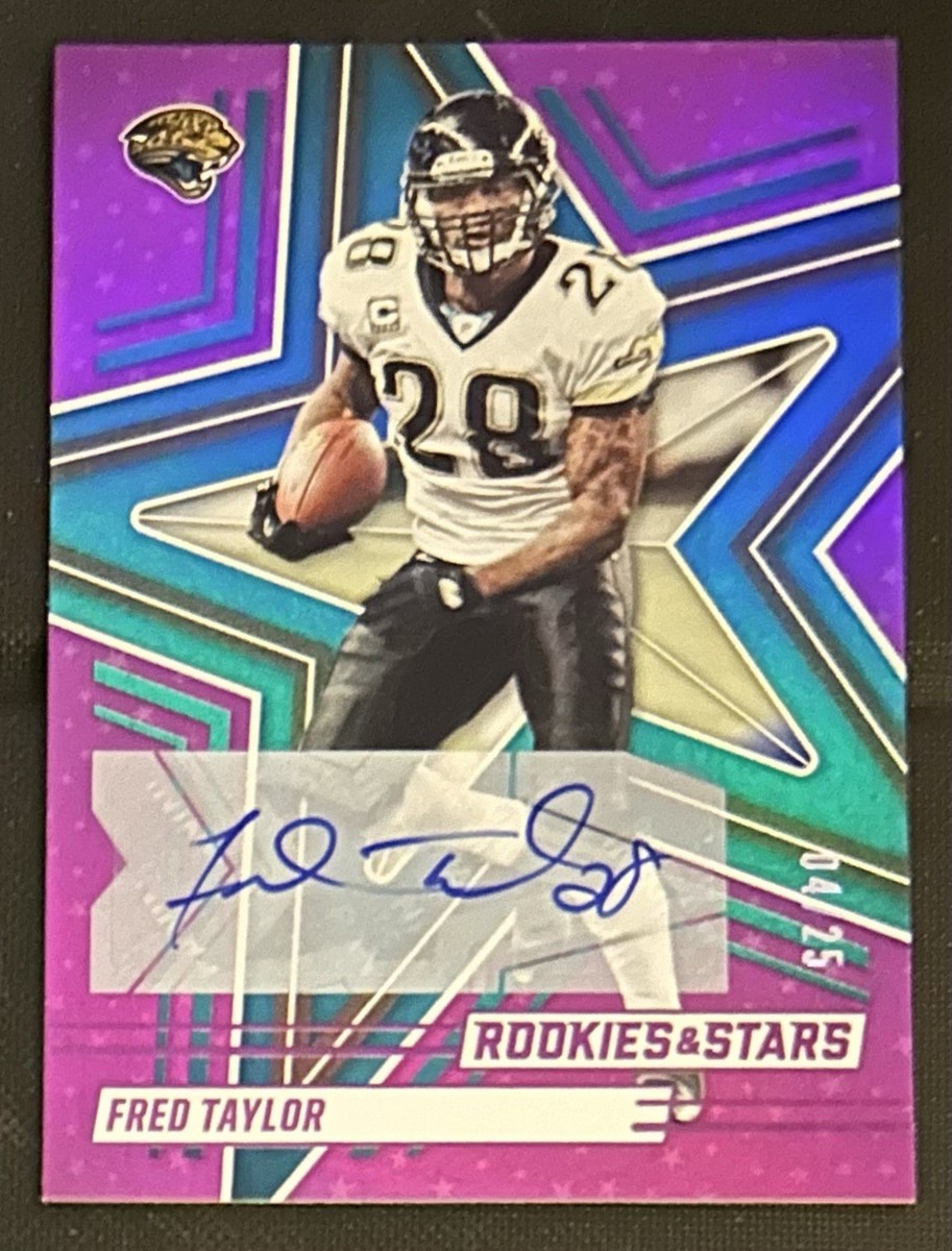 2025 Panini Rookies & Stars Purple Auto /25 Fred Taylor #85 | eBay