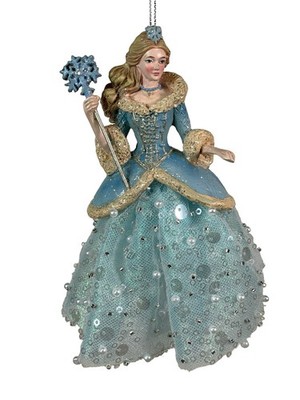  Kurt S. Adler Snow Queen Schneekönigin Eiskönigin Chriatbaumschmuck