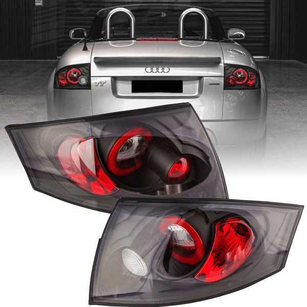 Design RüCkleuchten Set FüR Audi TT 8N 10/1998–06/2006 In Schwarz-image