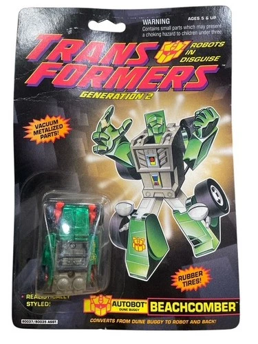 Transformers Generation 2 AUTOBOT CAR BEACHCOMBER Vintage 1992 Hasbro Sealed