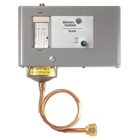 Johnson Controls P29nc-2C Pressure Control,Time Delay