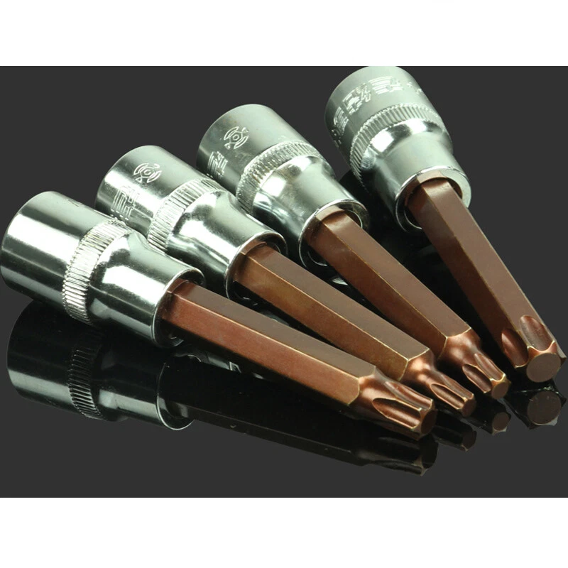 Hex Torx Star Spline BIT Socket Set 3 8