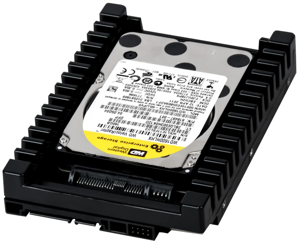 Western Digital VelociRaptor WD1600HLHX 160GB 10000RPM 32MB SATA II 3.5" Inch - Image 2 of 3