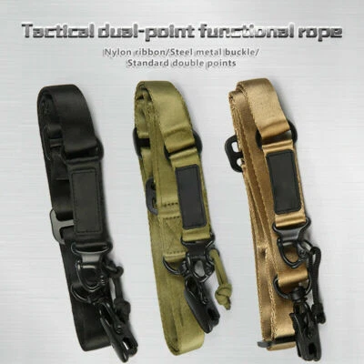 Tactical QD 2 Point Sling Quick Detach Nylon Belt Rope Trap fit or MAGPUL MS2 US