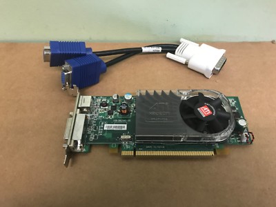 Dell Optiplex SFF SLIM 755 760 780 360 380 Dual VGA Monitor Video Card PCI-e x16