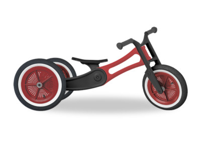 AUSSTELLUNGSSTÜCK Wishbone Bike 3 in 1 RE2 Red Dreirad + Laufrad 1 bis 5 Jahre