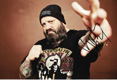 Kirk Windstein ''Crowbar'' Autogramm signed 20x30 cm Bild